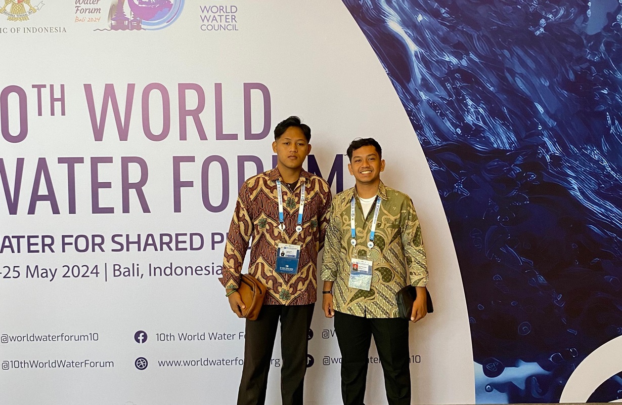 Ikuti World Water Forum 2024 di Bali, Dua Mahasiswa Itera Belajar Inovasi dari Berbagai Negara