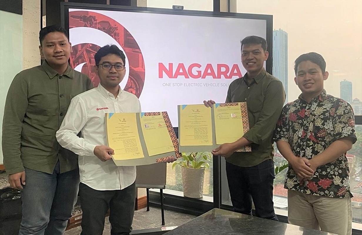 Itera dan PT Nagara Sains Teknologi Kerja Sama Konversi Sepeda Motor Berbahan Bakar Bensin Menjadi Listrik