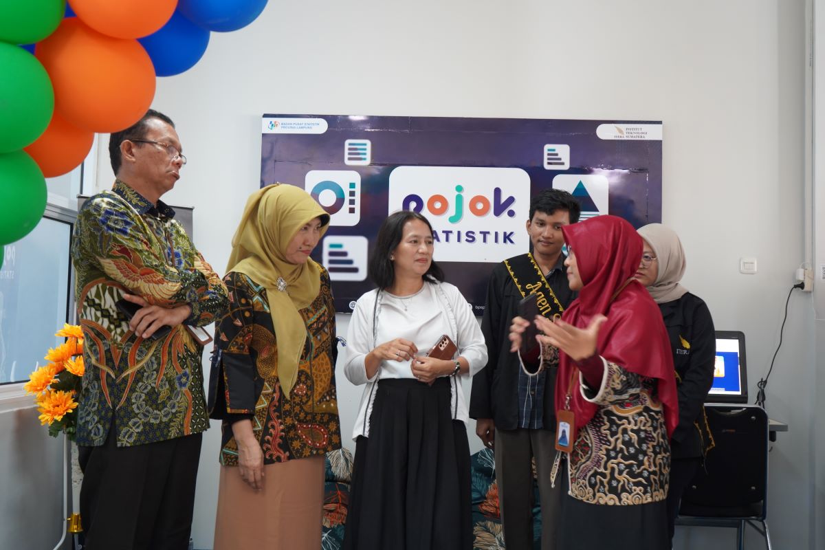 Tingkatkan Literasi Statistika, Fakultas Sains Itera dan BPS Lampung Bangun Pojok Statistik di Kampus